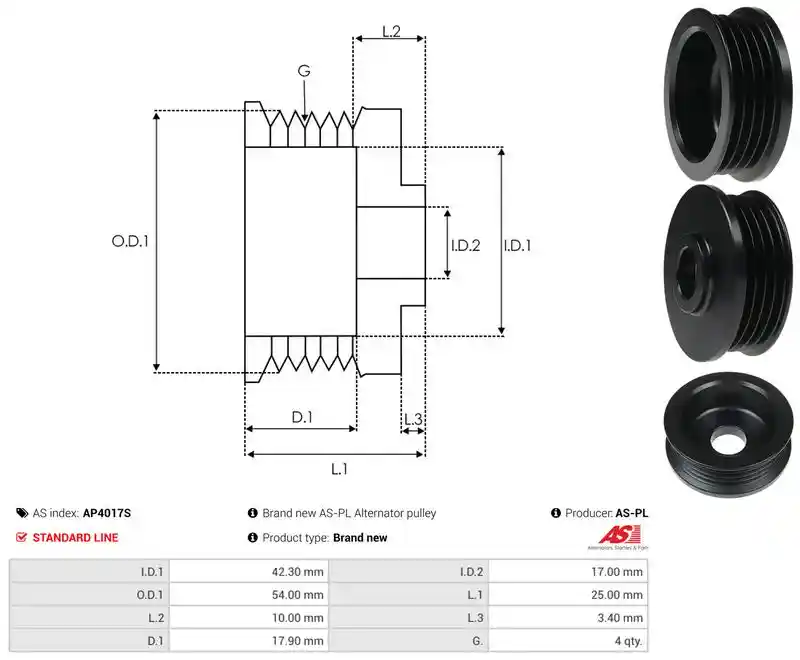 AS-PL AP4017S