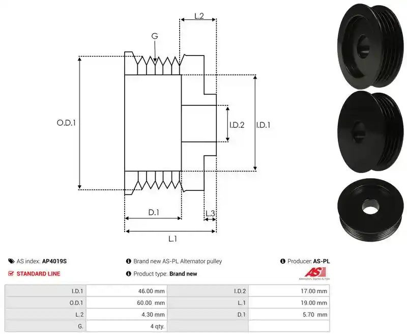 AS-PL AP4019S