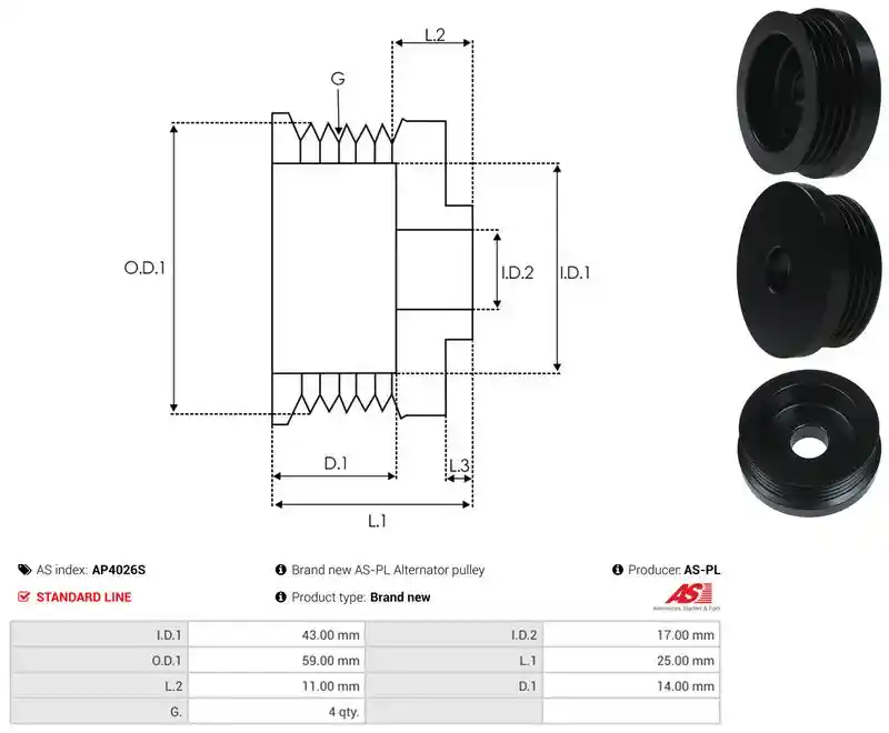 AS-PL AP4026S