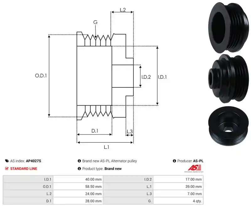 AS-PL AP4027S