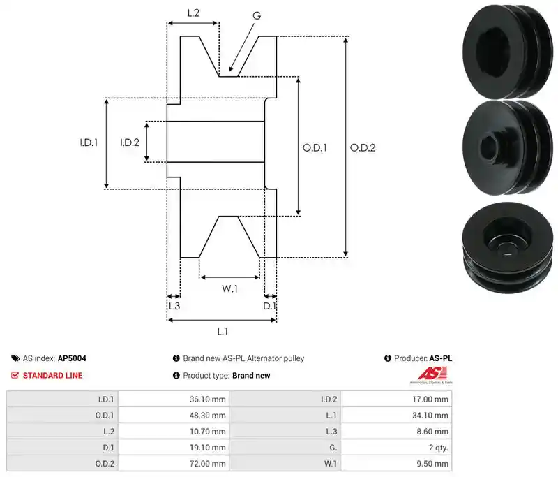 AS-PL AP5004