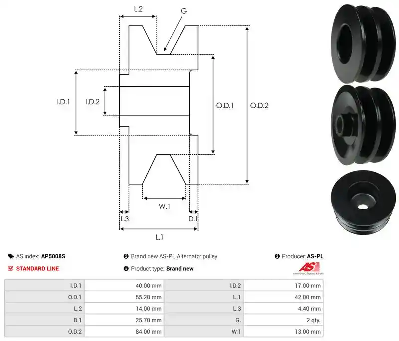 AS-PL AP5008S