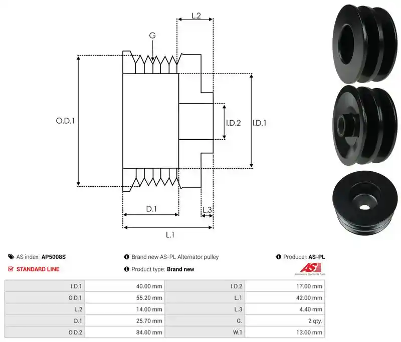 AS-PL AP5008S