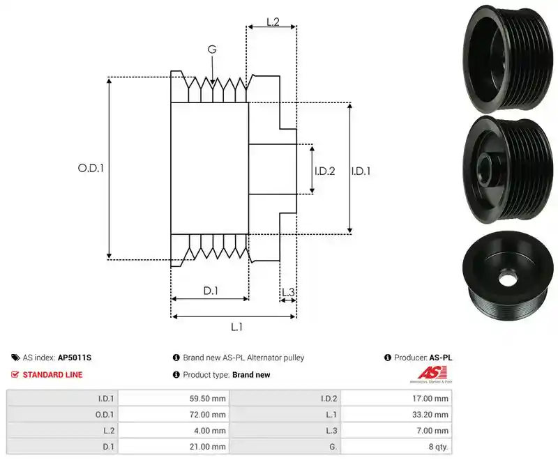 AS-PL AP5011S