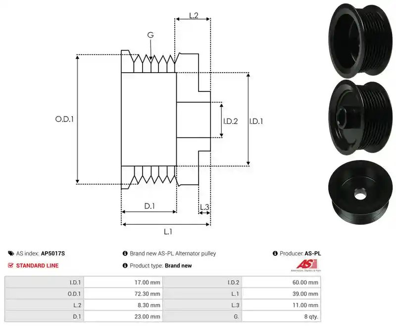 AS-PL AP5017S