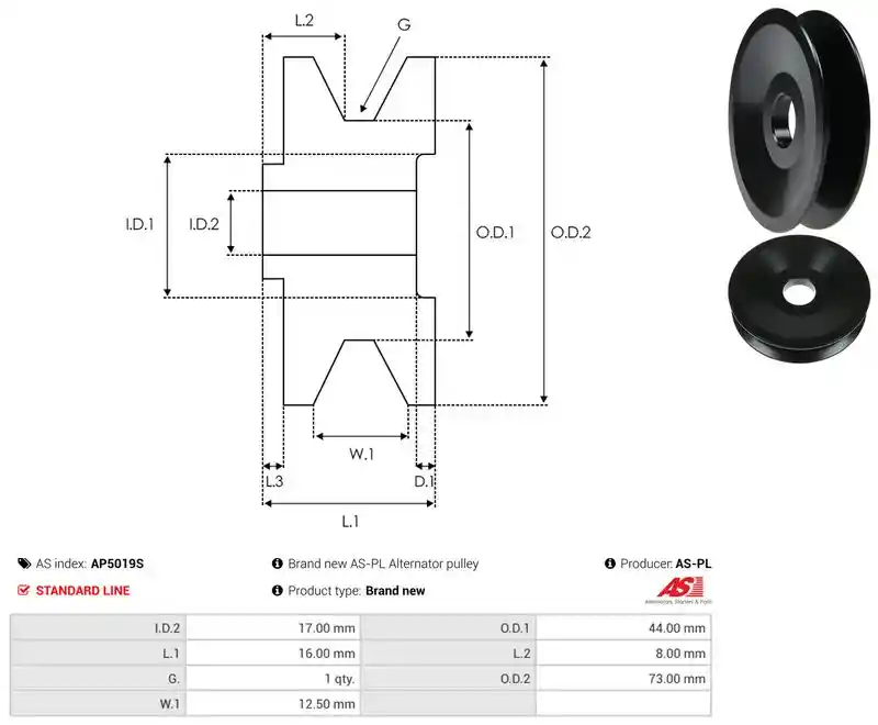 AS-PL AP5019S