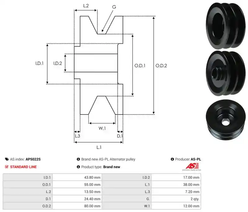 AS-PL AP5022S