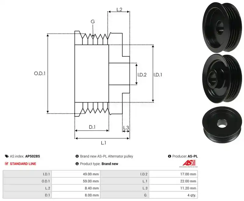 AS-PL AP5028S