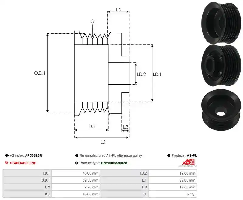 AS-PL AP5032SR