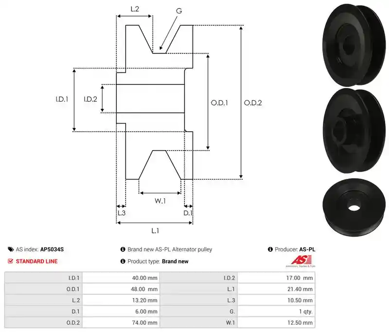 AS-PL AP5034S