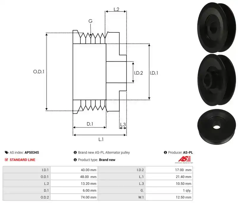AS-PL AP5034S