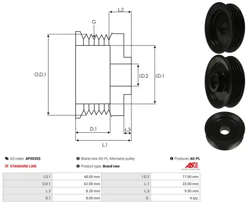 AS-PL AP5035S