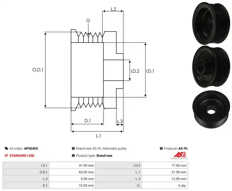 AS-PL AP5045S