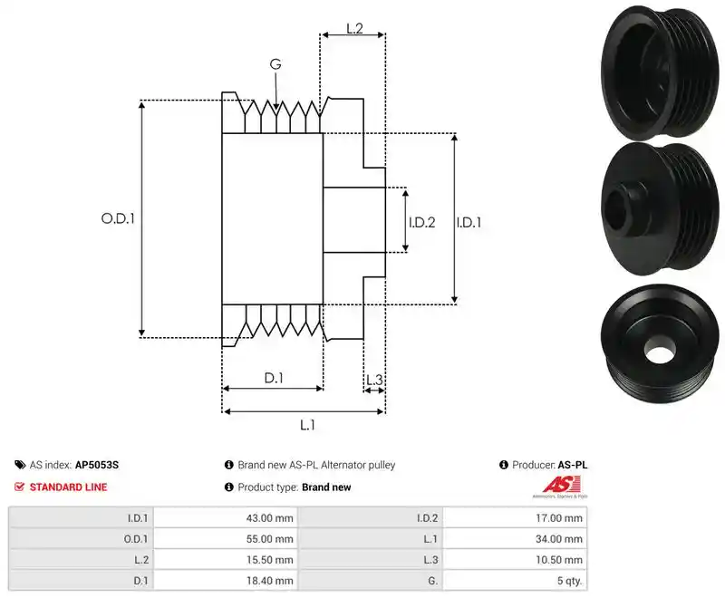 AS-PL AP5053S