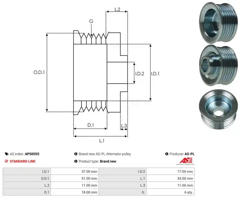 AS-PL AP5055S