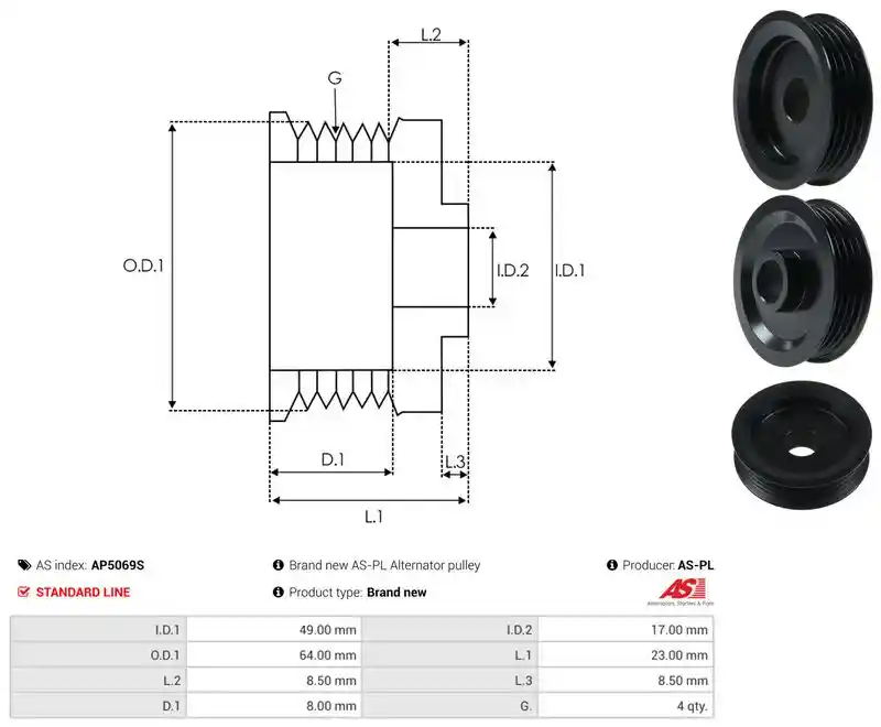 AS-PL AP5069S