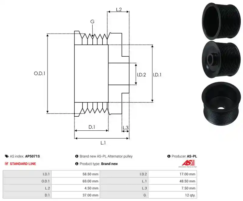 AS-PL AP5071S
