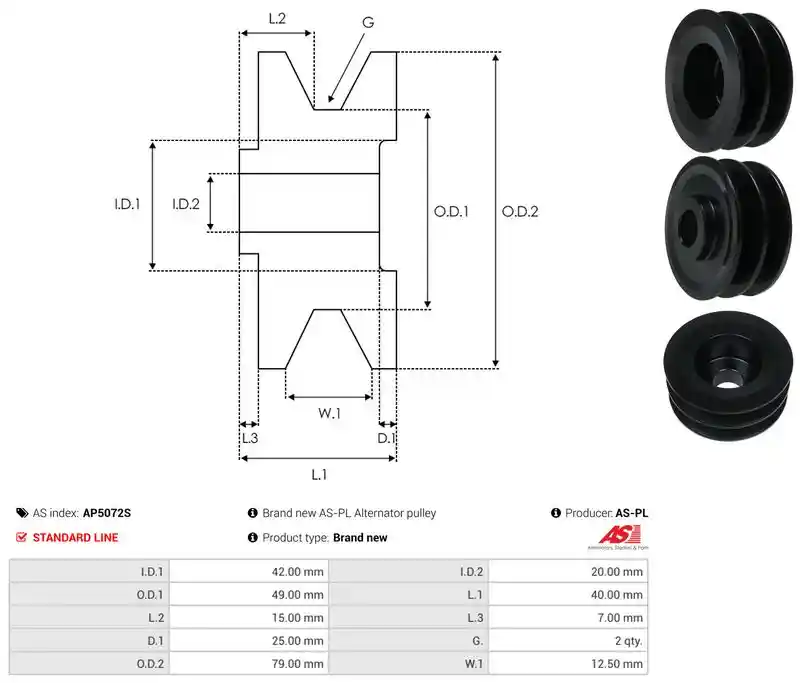 AS-PL AP5072S