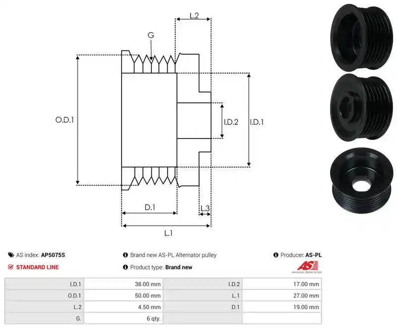 AS-PL AP5075S
