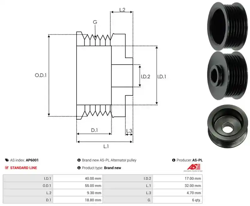 AS-PL AP6001
