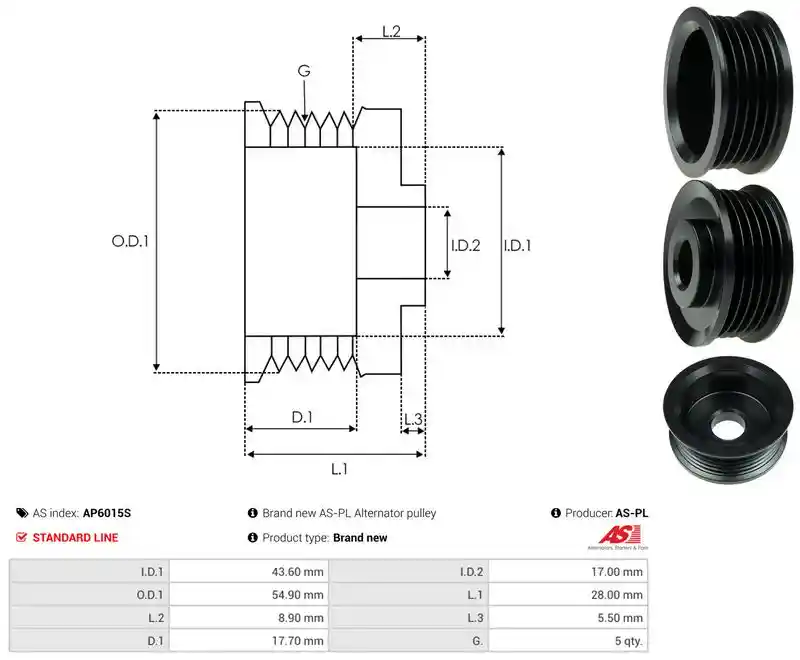 AS-PL AP6015S
