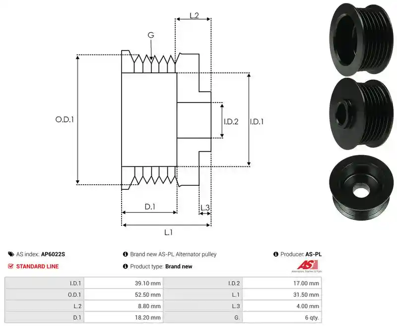 AS-PL AP6022S