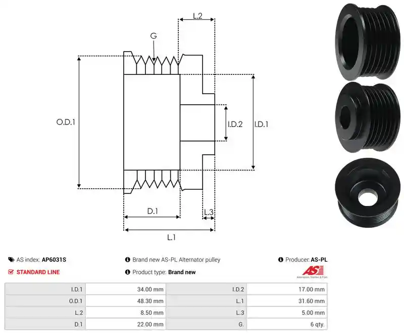 AS-PL AP6031S
