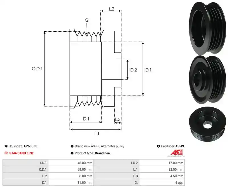 AS-PL AP6033S
