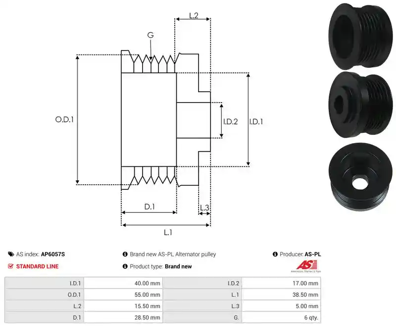 AS-PL AP6057S