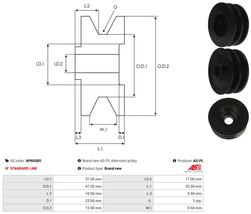 AS-PL AP6058S