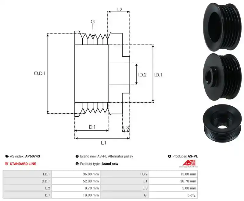 AS-PL AP6074S