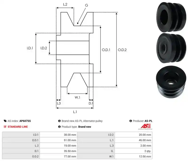 AS-PL AP6075S