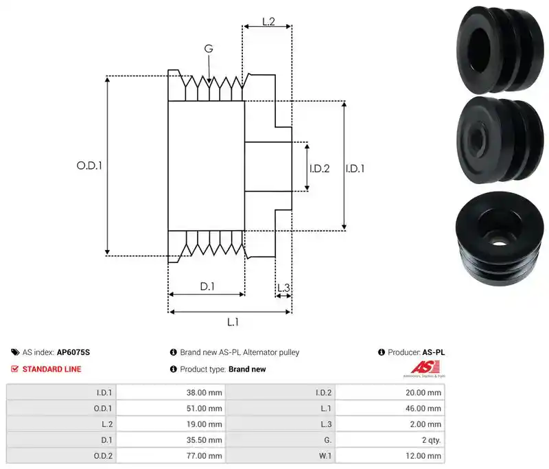 AS-PL AP6075S