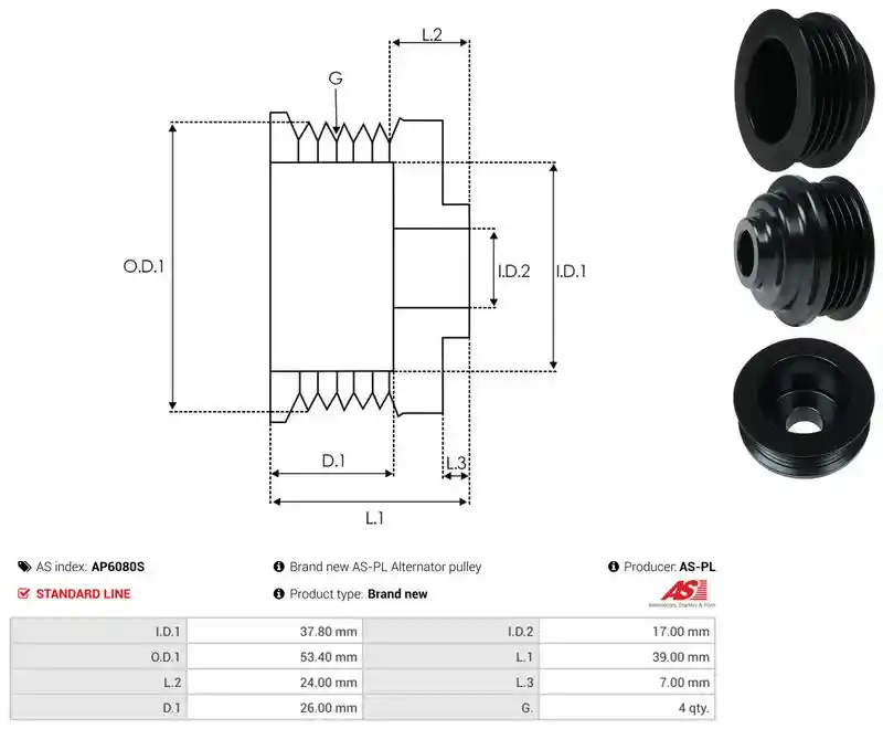 AS-PL AP6080S