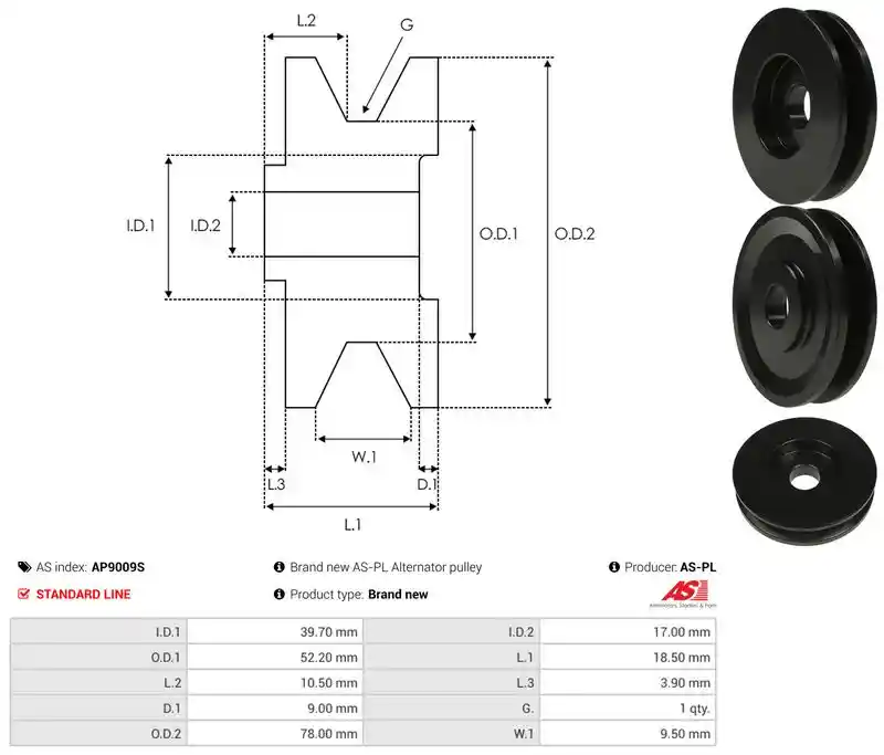 AS-PL AP9009S