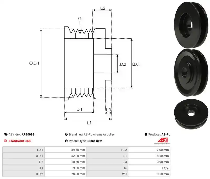 AS-PL AP9009S