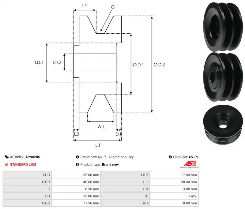 AS-PL AP9020S