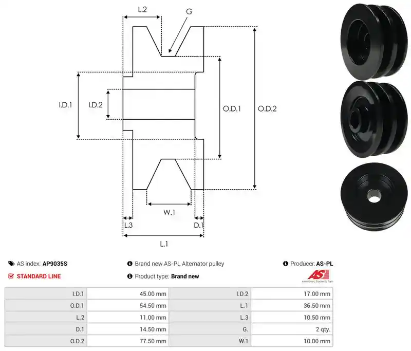 AS-PL AP9035S