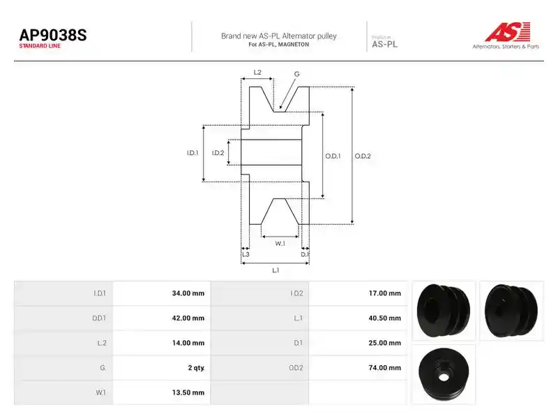 AS-PL AP9038S