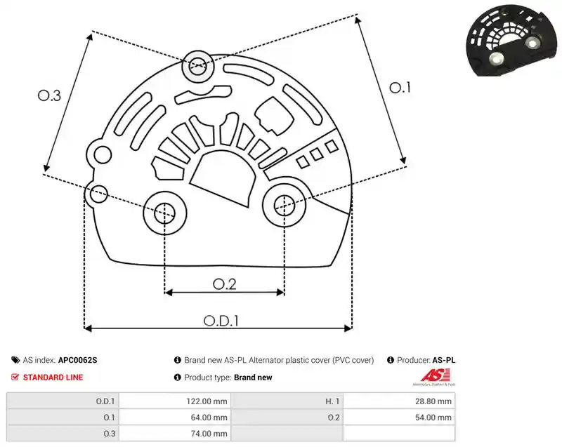 AS-PL APC0062S