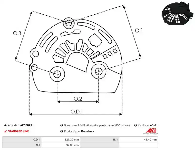 AS-PL APC3025