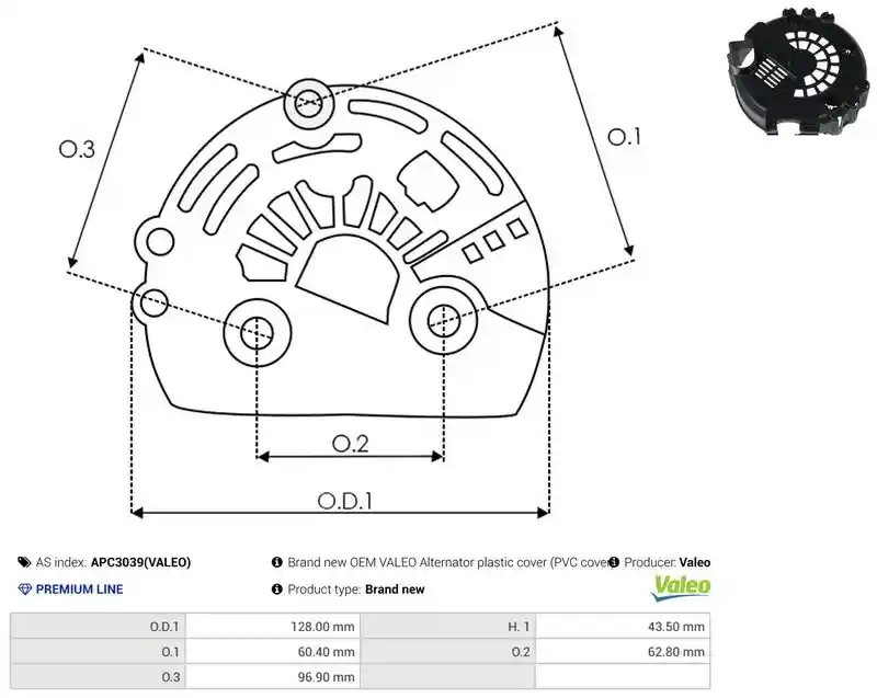 AS-PL APC3039(VALEO)