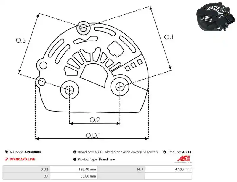 AS-PL APC3080S
