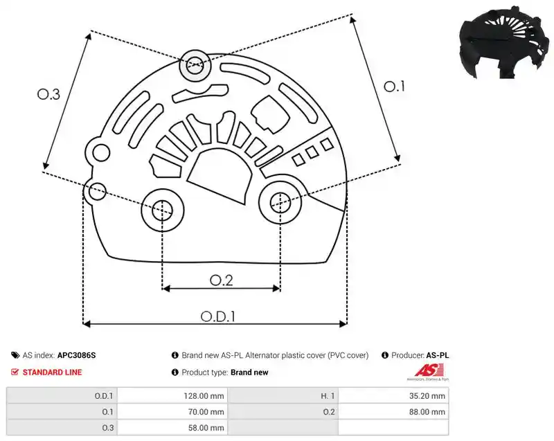 AS-PL APC3086S
