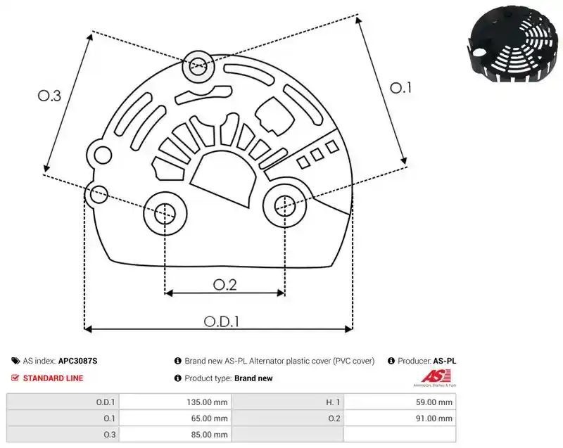 AS-PL APC3087S