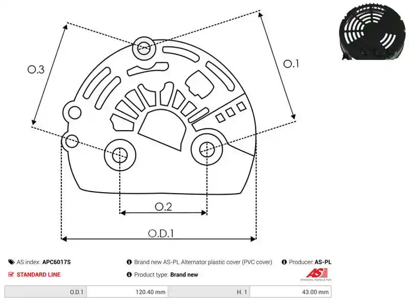 AS-PL APC6017S
