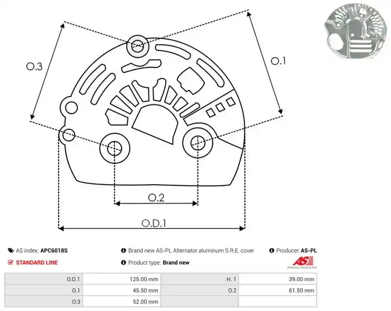 AS-PL APC6018S