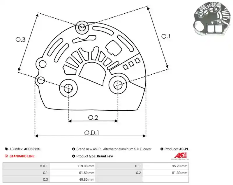 AS-PL APC6022S