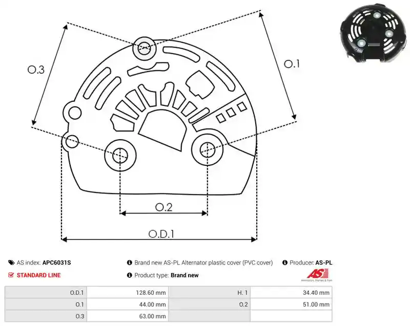 AS-PL APC6031S