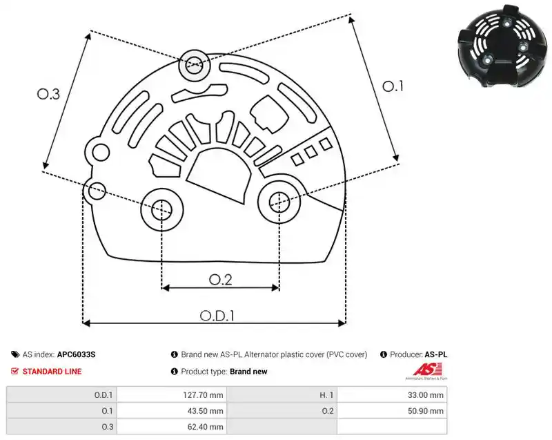 AS-PL APC6033S